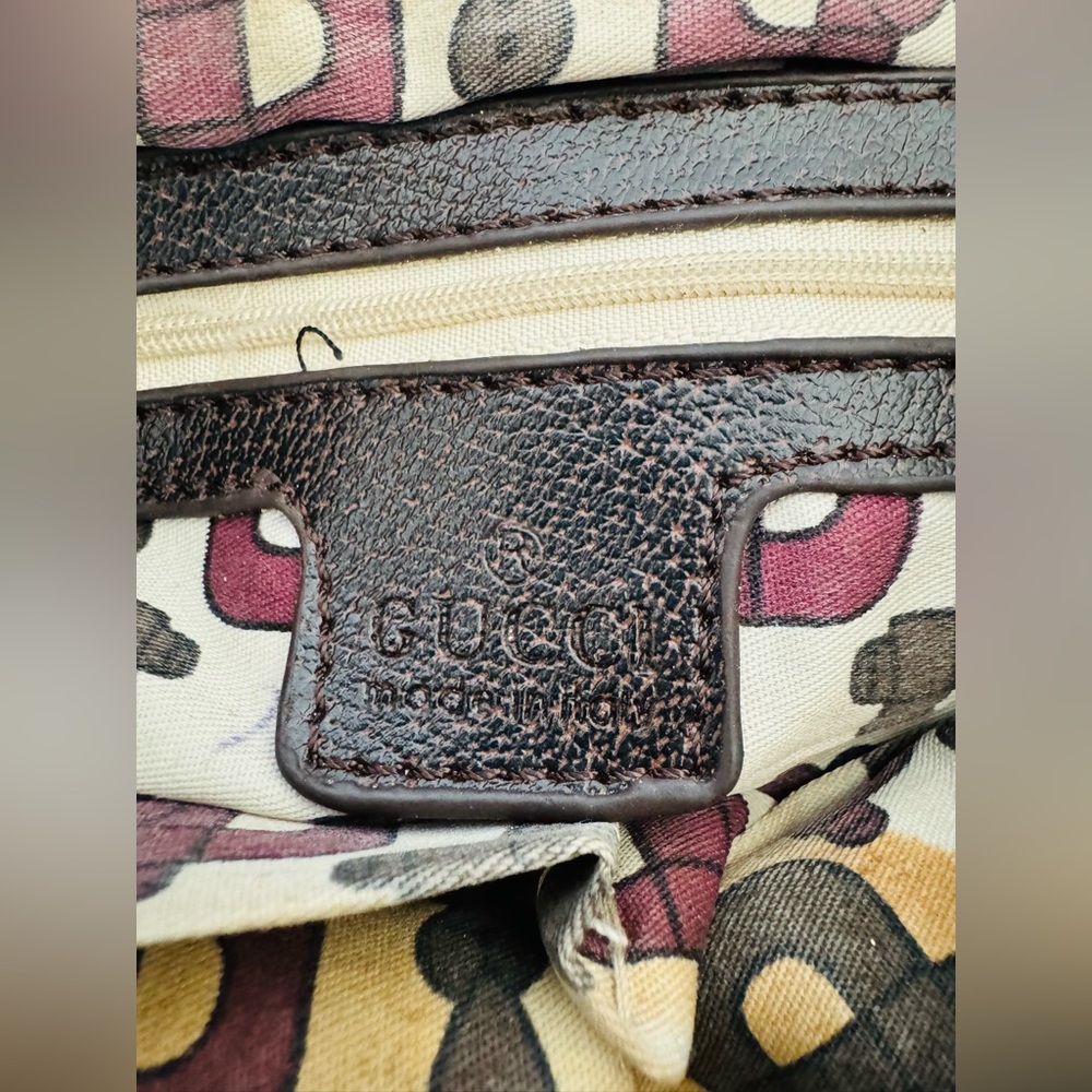 GUCCI Vintage Canvas GG Monogram Bag - Picture 6 of 12